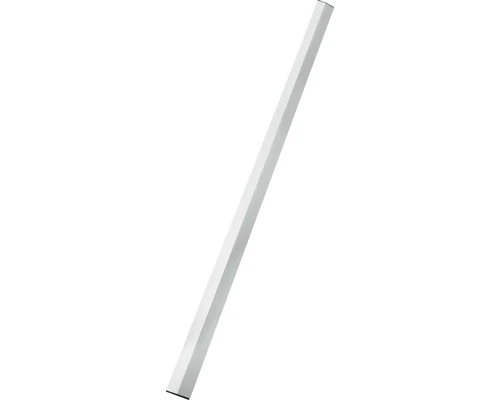 MAURERLOB Wandrij Trapezium Met Afdekdoppen Aluminium 100 Cm