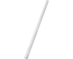 MAURERLOB Wandrij Trapezium Met Afdekdoppen Aluminium 150 Cm