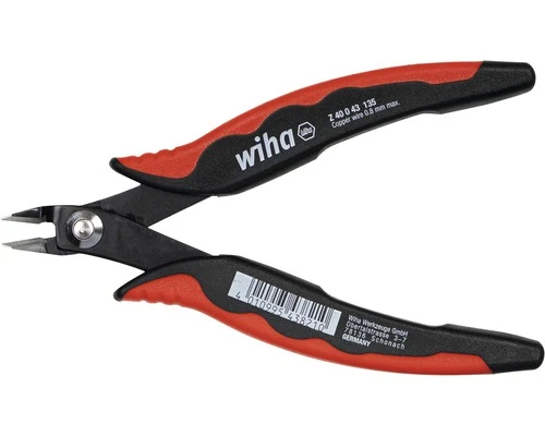 WIHA Zijkniptang Electronic 135 Mm Smalle Kop Zonder Afschuining 1 WIHA Zijkniptang Electronic 135 Mm Smalle Kop Zonder Afschuining