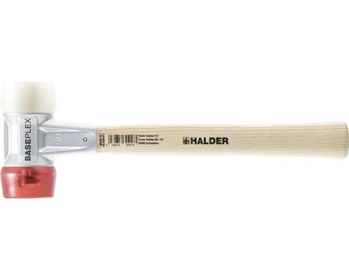 HALDER Kunststof Hamer Baseplex Ø 30 Mm Nylon-cellulose Acetaat (zinken Behuizing) 1 HALDER Kunststof Hamer Baseplex Ø 30 Mm Nylon-cellulose Acetaat (zinken Behuizing)