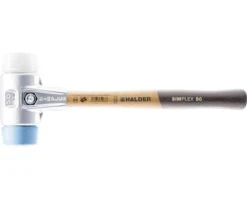 HALDER Kunststof Hamer Simplex Ø 40 Mm TPE Soft-superplastic (aluminium Behuizing)