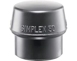 HALDER Hamerkop Voor Simplex Kunststof Hamers Ø 40 Mm Rubber