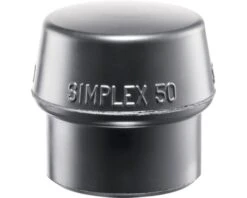 HALDER Hamerkop Voor Simplex Kunststof Hamers Ø 60 Mm Rubber