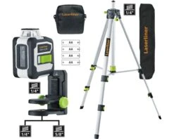LASERLINER 360°-lijnlaser CompactLine-Laser G360 Set (incl. Statief)