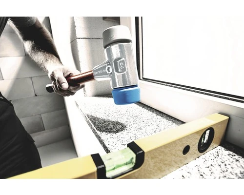 HALDER Kunststof Hamer Simplex Ø 40 Mm TPE Soft-TPE Mid (aluminium Behuizing) - Afbeelding 2