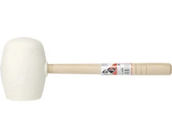 RUBI Rubber Hamer Rond 750 Gram Wit