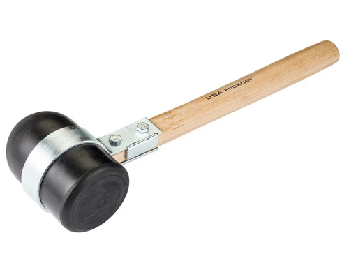 GRIPLINE Rubber Hamer Rotterdam Zacht Zwart