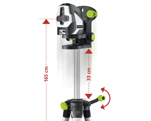 LASERLINER Kruislijnlaser SuperCross 2GP Set - Afbeelding 4