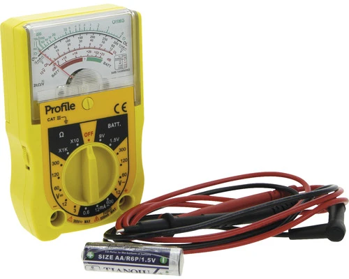 PROFILE Multimeter Analoog 1 PROFILE Multimeter Analoog