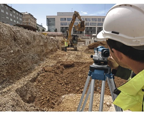 BOSCH Professional Optisch Nivelleertoestel GOL 20 G (incl. Statief + Meetlat) - Afbeelding 4