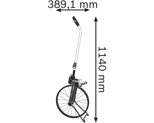 BOSCH Professional Meetwiel GWM 40 - Afbeelding 4