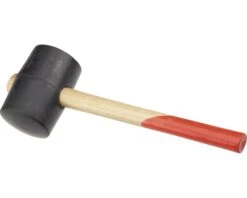 RUTHE Rubberen Hamer Zwart Maat 2