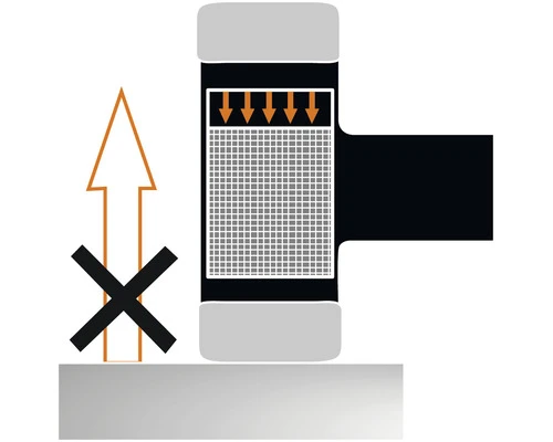 HALDER Kunststof Hamer Supercraft Ø 50 Mm 2x Nylon (stalen Behuizing/houten Steel) - Afbeelding 4