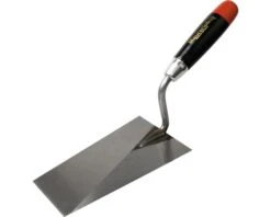 MAURERLOB Troffel Recht G-hals Roestvrij Staal, 160 Mm