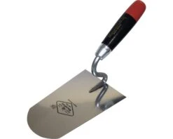 MAURERLOB Metseltroffel Afgerond S-hals Roestvrij Staal, 180 Mm