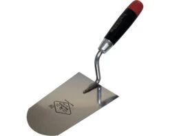 MAURERLOB Metseltroffel Afgerond G-hals Roestvrij Staal, 180 Mm