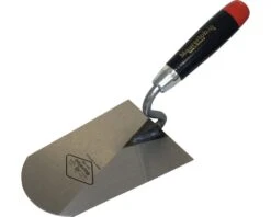 MAURERLOB Metseltroffel Afgerond G-hals Staal, 180 Mm